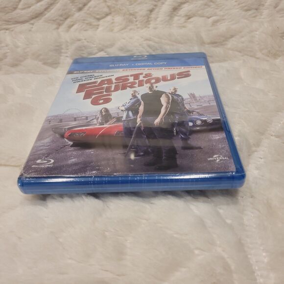 Fast & Furious 6 Blu-Ray & Digital Extended Action Packed Edition New Sealed - Picture 4 of 6